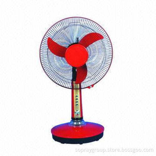 Battery-operated DC and DC/AC Fan for Various Types of Indoor and Outdoor Use